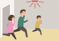 주변사람에게 알립니다